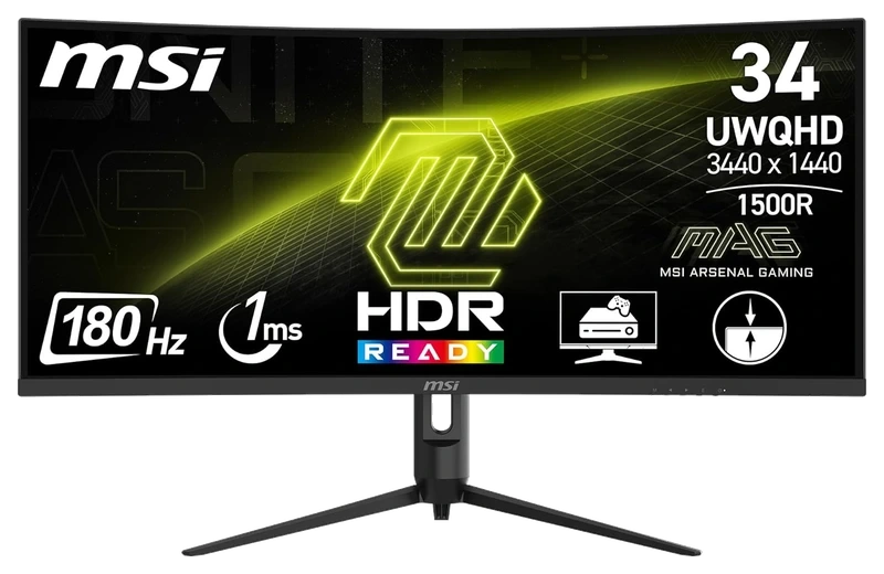 Product image of MAG 342CQR E2 34 Inch UWQHD Curved Gaming Monitor