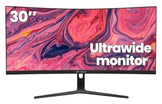 Product image of 30" Ultrawide Curved Monitor, 21:9 WFHD 2560×1080P Wide Computer Monitor,