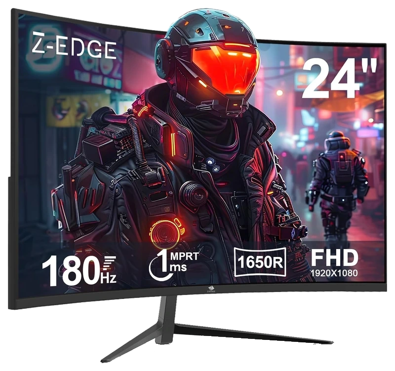 Product image of Z-Edge 24 Inch Curved Gaming Monitor 180Hz 1ms MPRT