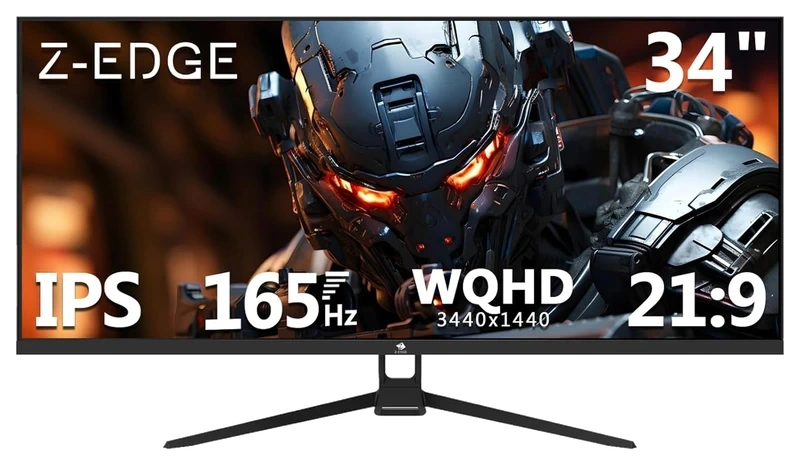 Product image of 34 Inch 165Hz Ultrawide Monitor 21:9
