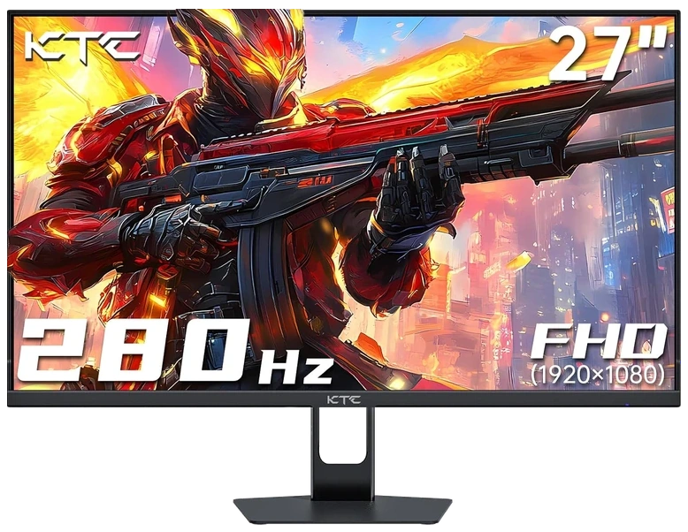 Product image of 27 Inch 280Hz Gaming Monitor, FHD 1080P 240Hz PC Computer Monitor, Fast VA