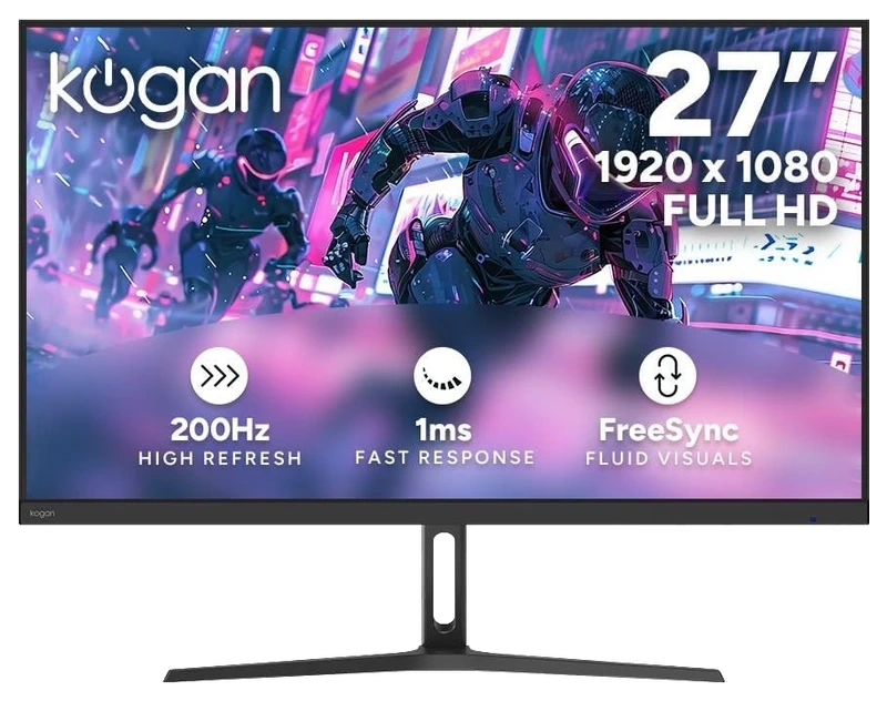 Product image of 27" Full HD IPS 200Hz Frameless FreeSync Gaming Monitor (1920 x 1080) - KAMN27FG20VA - 27 Inch
